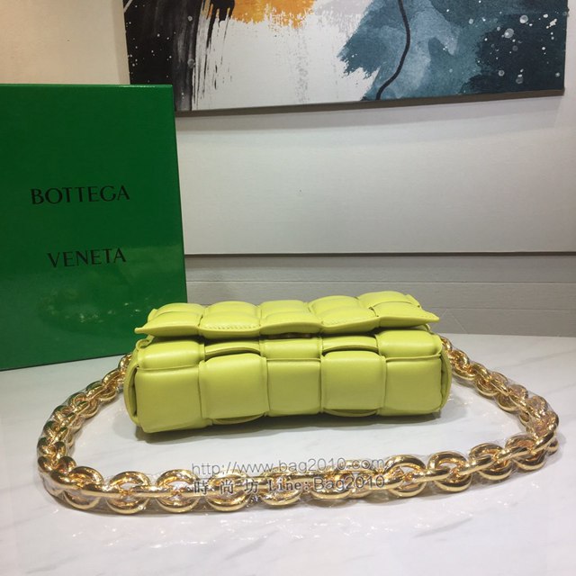 Bottega veneta高端女包 96008 寶緹嘉新款枕頭鏈條包  BV經典款單肩斜挎手提女包  gxz1195